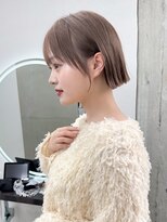 ガーデン 渋谷(GARDEN)&nbsp;小顔大人ボブ暗めカラーミディアムデザインカラー