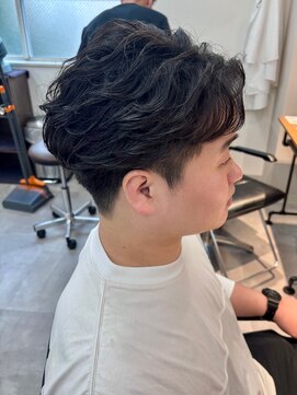 シーフ 千葉(Cyf) フェザーパーマ/アクティブショート/メンズショート/千葉駅/関