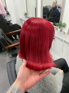 セレーネヘアー 難波店(Selene hair) RED color