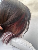 ジィップクリニカ(Zip clinica)&nbsp;ワインレッドカラー 担当-木村優伽