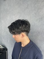 クレオ 福大通り店(CREO)&nbsp;黒髪×センターパート