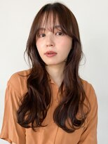 トレス(TRESS)&nbsp;ロング　ニュアンスレイヤー　透明感ブラウン　表参道