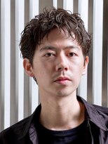 バイフィフス 原宿/表参道(by fifth)&nbsp;メンズシースルーマッシュニュアンスパーマシャドウパーマテテ風