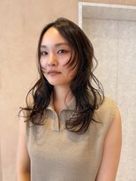 オン キャナルシティ博多前店(on) 【晴音】アッシュブラウン/ロングレイヤー/20代