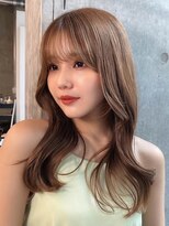ヴィヴィッド オモテサンドウ(ViViD omotesando)&nbsp;ケアブリーチ ミルクティーアッシュ 髪質改善 韓国ヘア 艶髪