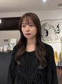 ロマーノ(ROMANO)&nbsp;ロングレイヤーカットで、仕上げは32ミリのコテで韓国風に！
