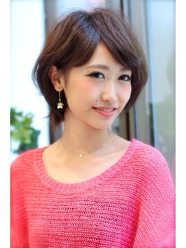 フォルテ ギンザ(FORTE GINZA) 【FORTE 銀座】上品な耳かけボブ♪伸ばしかけでも◎