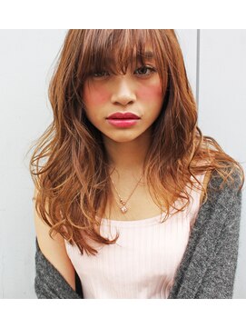 ソルトウォーター(SALT WATER) 須崎亮太【外国人風】束感たっぷりハイライト×LONG １1susaki