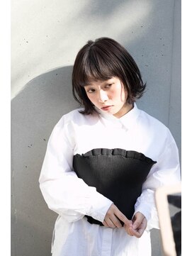 リリアン 青山(relian) 暗髪×外ハネでこなれ感アップ♪