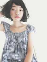 シー(she.) she.の黒髪カールボブ