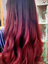 サプール(Sapeur)&nbsp;＃デザインカラー＃グラデーションカラー＃レッド