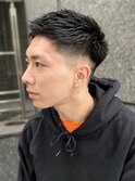ソフトツーブロックコンマヘアクラウドマッシュオールバックR