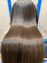 スローライフヘアーデザインアンドスパラウンジ(Slow life Hair design spa lounge)&nbsp;潤ツヤロング 高濃度水素質感矯正ミネコラダブル