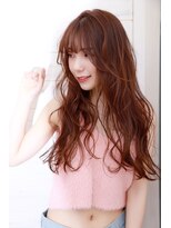 オーシャン(Ocean)&nbsp;[OCEAN Hair&Life藤原純]毛先パーマ☆無造作カールロング☆