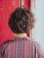 プロデュース 相模原店(Produce)&nbsp;簡単スタイリング♪うるツヤ愛されブラウン☆ナチュラルボブ