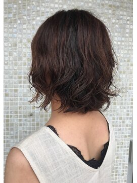 ヘアアーツ ブルーム(hair art's BLOOM) BOBパーマ。