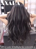 【AXARA 海老名】シルバーアッシュ3Dハイライトbyエクステ