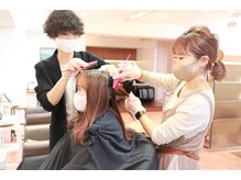 【カラーリングへのこだわり】　lien.独自のカラーレシピご用意しています！白髪染めでもお洒落カラーに☆