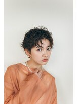 ピズム(PISM)&nbsp;カーリークールショート／ショコラベージュ