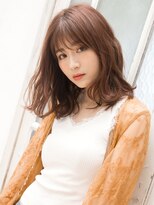 クラッチ 天王寺(CLUTCH) 切りっぱなしロブ×シースルーバング