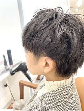 ロミーオム 本厚木(ROMMY. Homme) マッシュスタイル×ウルフ