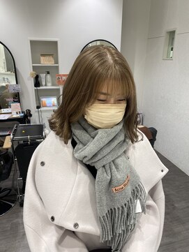 ココット 京橋店(cocotte) ブリーチ1回透明感ベージュ