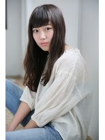 モク 神戸元町店(MOK)&nbsp;ゆるふわロング　似合わせカット×デザインカラー