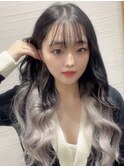 ナチュラルインナーカラー