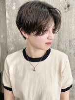 イデア(idea) 【ハンサムショート×ショートパーマ】ヘアスナップ・山下