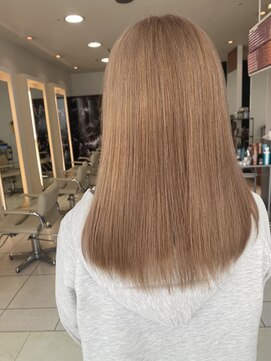 ラ シェンテ エイジア 川西(La Sente Aja) 【人気のダブルカラー 】ミルクティーベージュ