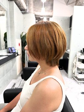 エンディアリング 東銀座(Endearing) ウルフ/マチルダボブ/ピンクベージュ/インナーグレージュ/東銀座