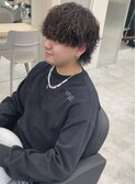 波巻きスパイラルパーマ