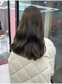 【girland】チョコレートブラウン 韓国風/レイヤーカット