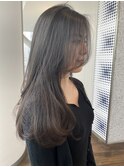 レイヤーカット/セミロング/艶カラー/学割U24