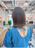 地毛風カラー/ナチュラルレイヤーカット/ショートボブ[船橋]
