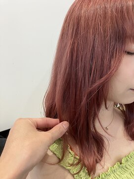 リー 天王寺(Lee) サーモンピンク