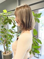 ノエ トトン(noe tton)&nbsp;レイヤーボブ×透明感カラーA41