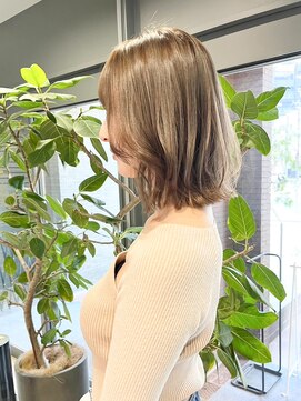 ノエ トトン(noe tton) レイヤーボブ×透明感カラーA41