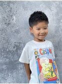 男の子カットスクールカットツーブロック刈り上げショート