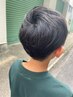 【OPEN記念】男の子キッズカット（中学生） ￥1,870(学割U24)