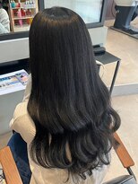 ダブル(W)&nbsp;韓国ヘアスタイル/セミロング