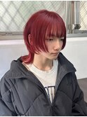 ウルフレッドカラー ウルフカット ウルフ メンズウルフ