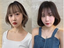 韓国ドラマで大バズり中！「ミニボブ」首をすっと長く小顔に魅せるのがポイントのミニボブ[池袋/韓国]