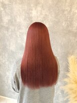 ヘアアンドメイク ムーア(Muuua) チェリーレッド