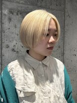 アース 高円寺店(HAIR & MAKE EARTH)&nbsp;ホワイトブロンド^ ^  【@mppp_32485】