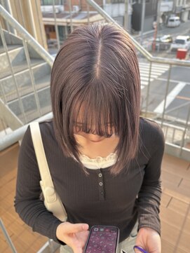 エムサロン 高崎あら町テラス店(emusalon) 【茉雪】色落ちまでかわいい lavender pink