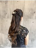 ハーフアップ/お呼ばれセット