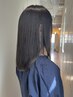 【年齢髪のうねり・広がりに◎】カット＋髪質改善酸性ストレートパーマ