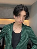 ノク 渋谷(nok)&nbsp;バブみレイヤー_ミニウルフチェリーブラウンホワイトグレージュ