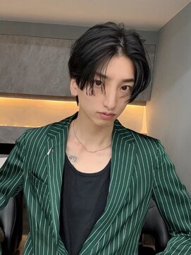 ノク 渋谷(nok) バブみレイヤー_ミニウルフチェリーブラウンホワイトグレージュ